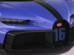 Bugatti Chiron Pur Sport 3D Model