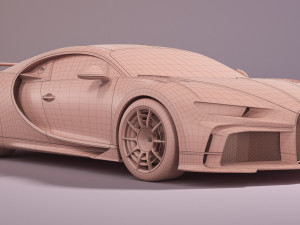 Bugatti Chiron Pur Sport Model 3D