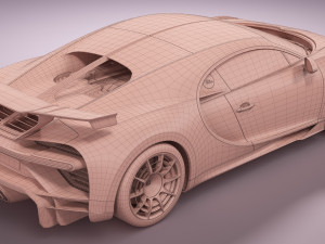Bugatti Chiron Pur Sport Model 3D