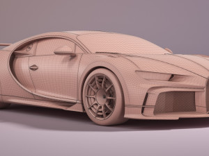 Bugatti Chiron Pur Sport Model 3D