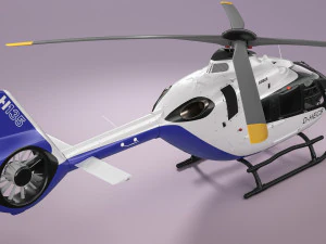 Helic&oacute;ptero Airbus H135 Modelo 3D