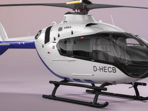 Helic&oacute;ptero Airbus H135 Modelo 3D