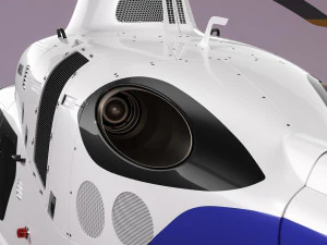 Helic&oacute;ptero Airbus H135 Modelo 3D