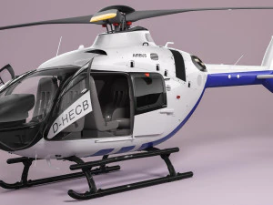 Helic&oacute;ptero Airbus H135 Modelo 3D