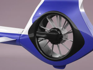 Helic&oacute;ptero Airbus H135 Modelo 3D
