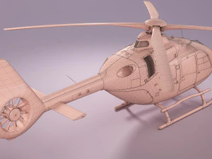 Helic&oacute;ptero Airbus H135 Modelo 3D