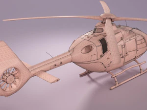 Helic&oacute;ptero Airbus H135 Modelo 3D
