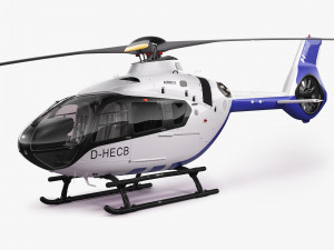 Airbus Helicopter H135 3D Model
