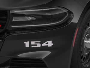 Dodge Charger Police Model 3D