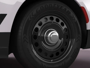 Dodge Charger Police 3D Model