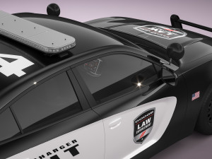 Dodge Charger Police Model 3D