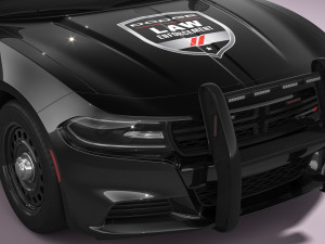 Dodge Charger Police Model 3D