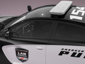 Dodge Charger Police Model 3D