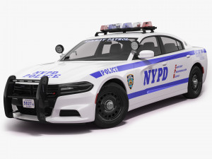 Dodge Charger NYPD 3D-Modell