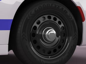 Dodge Charger NYPD Modelo 3D