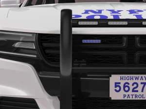Dodge Charger NYPD 3D Model