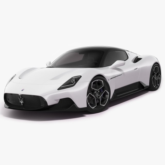 Maserati MC20 Modelo 3D .c4d .max .obj .3ds .fbx .stl .blend 