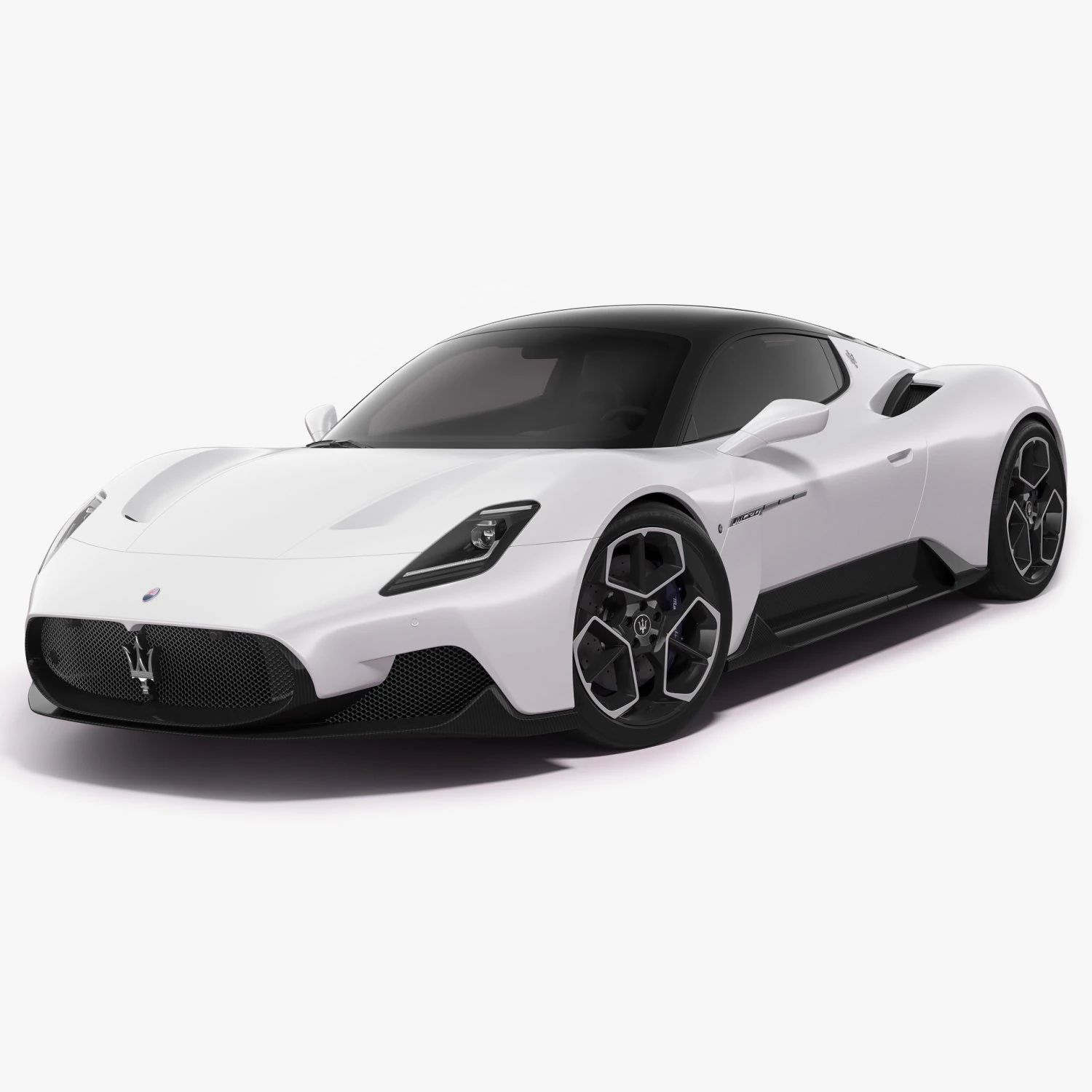 Maserati MC20 3D Model .c4d .max .obj .3ds .fbx .stl .blend 