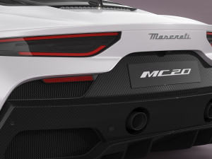 Maserati MC20 Modelo 3D