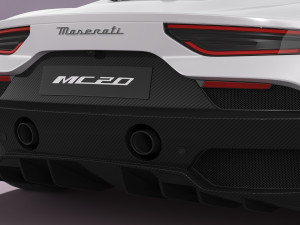 Maserati MC20 Modelo 3D