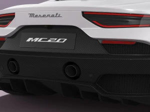 Maserati MC20 3D Model