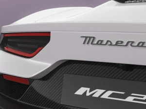 Maserati MC20 3D Model