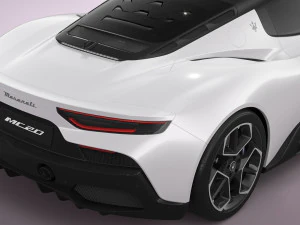Maserati MC20 3D Model