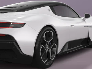 Maserati MC20 3D Model