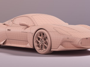 Maserati MC20 Modelo 3D