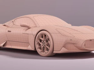 Maserati MC20 3D Model