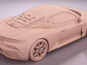 Maserati MC20 3D Model