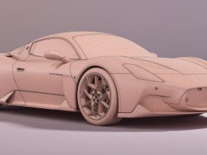 Maserati MC20 3D Model