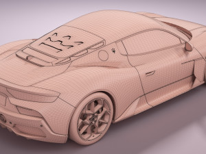 Maserati MC20 Modelo 3D
