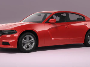 Dodge Charger SXT 2023 3D Model