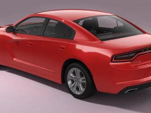 Dodge Charger SXT 2023 3D Model