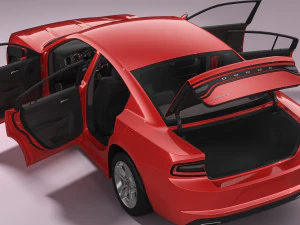 Dodge Charger SXT 2023 3D Model
