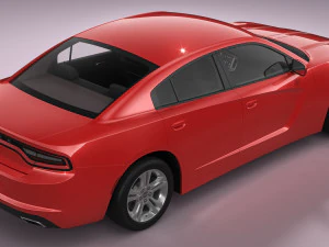 Dodge Charger SXT 2023 3D Model
