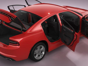Dodge Charger SXT 2023 3D Model