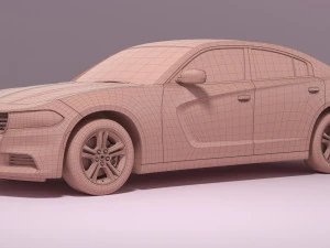 Dodge Charger SXT 2023 3D Model