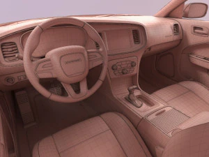 Dodge Charger SXT 2023 3D Model