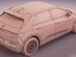 Hyundai Ioniq 5 2022 Modello 3D