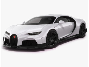 Bugatti Chiron Super Sport 3D-Modell