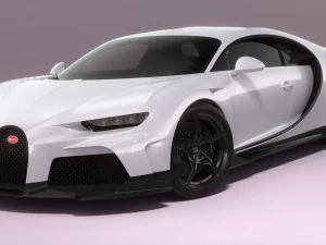 Bugatti Chiron Super Sport 3D Model