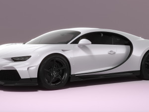 Bugatti Chiron Super Sport 3D-Modell