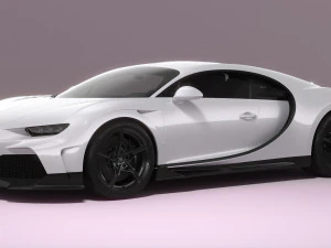 Bugatti Chiron Super Sport 3D Model