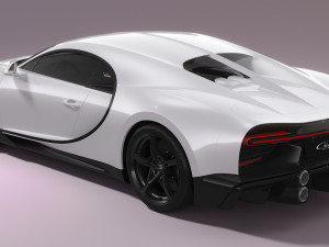 Bugatti Chiron Super Sport 3D-Modell