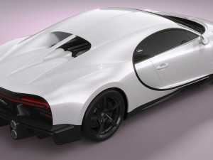 Bugatti Chiron Super Sport 3D-Modell