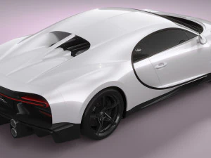 Bugatti Chiron Super Sport 3D Model