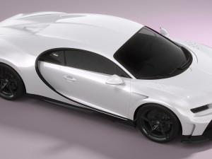 Bugatti Chiron Super Sport 3D-Modell