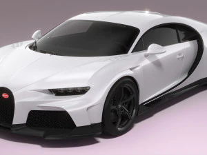 Bugatti Chiron Super Sport 3D Model